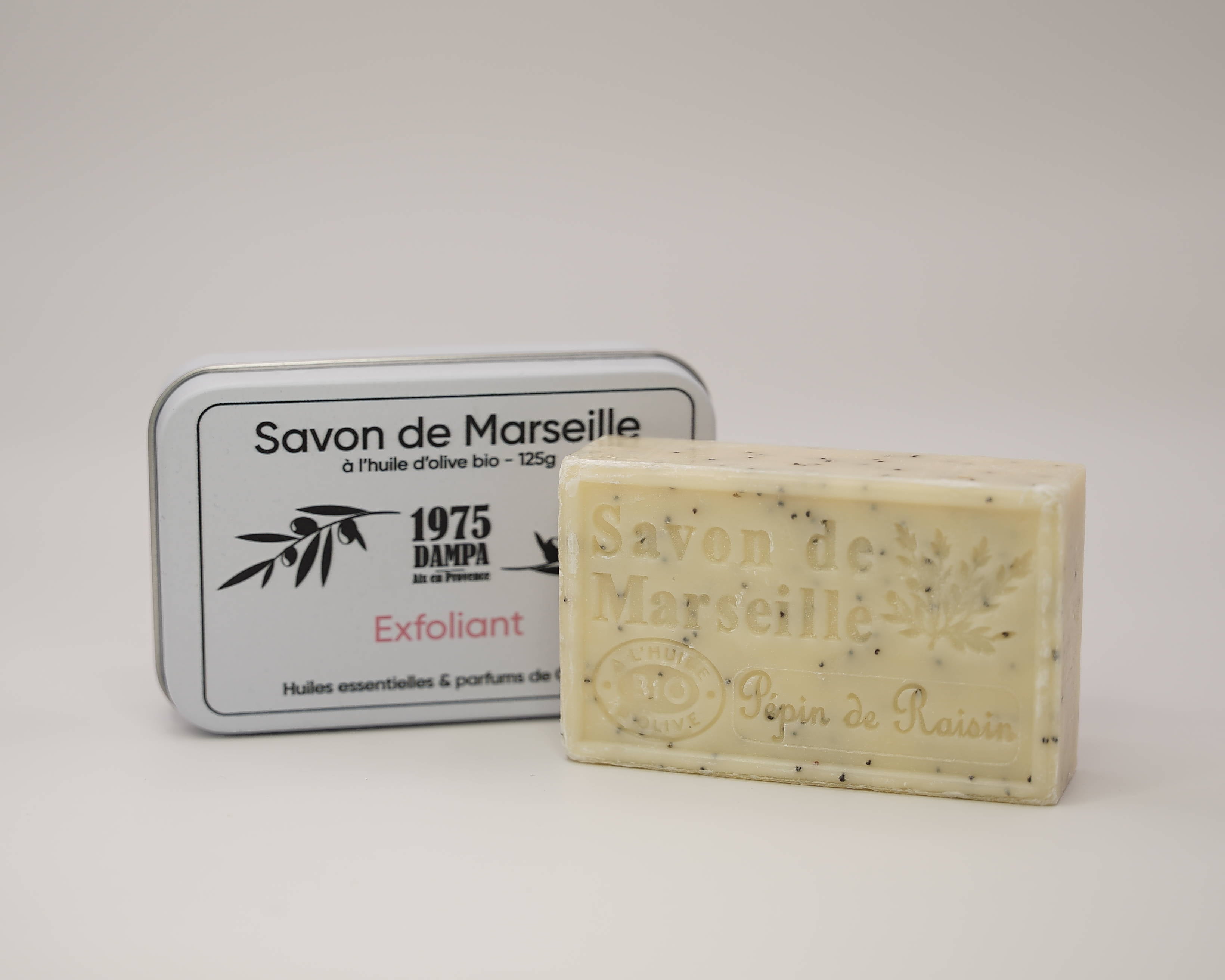 Jabón Exfoliante de Semillas de Uva