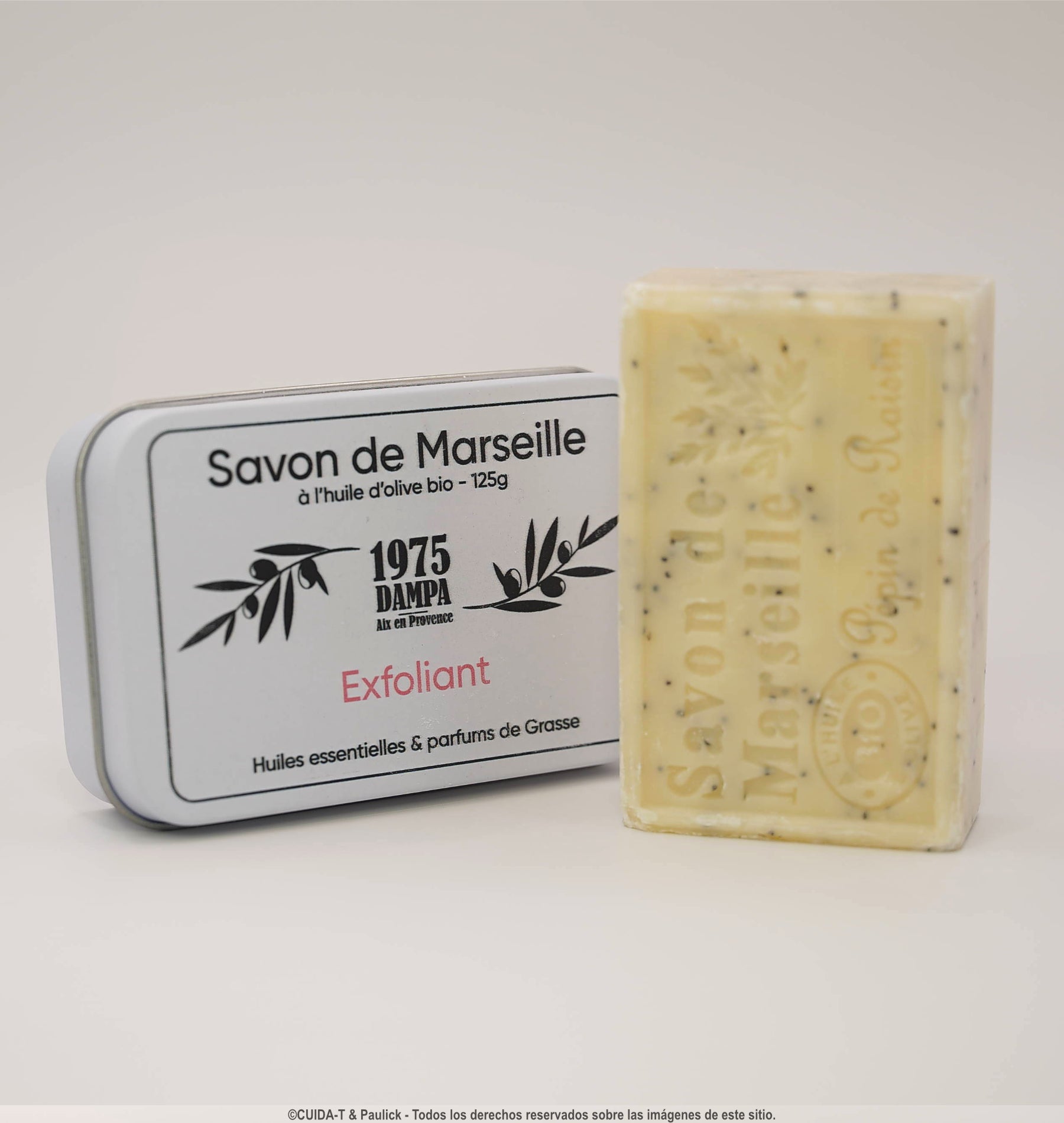 Jabón Exfoliante de Semillas de Uva