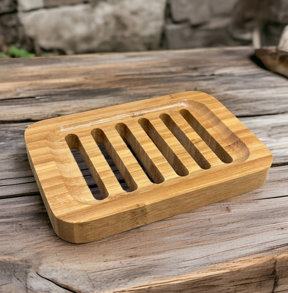 Sabonera de Fusta “Bambú Rústic”