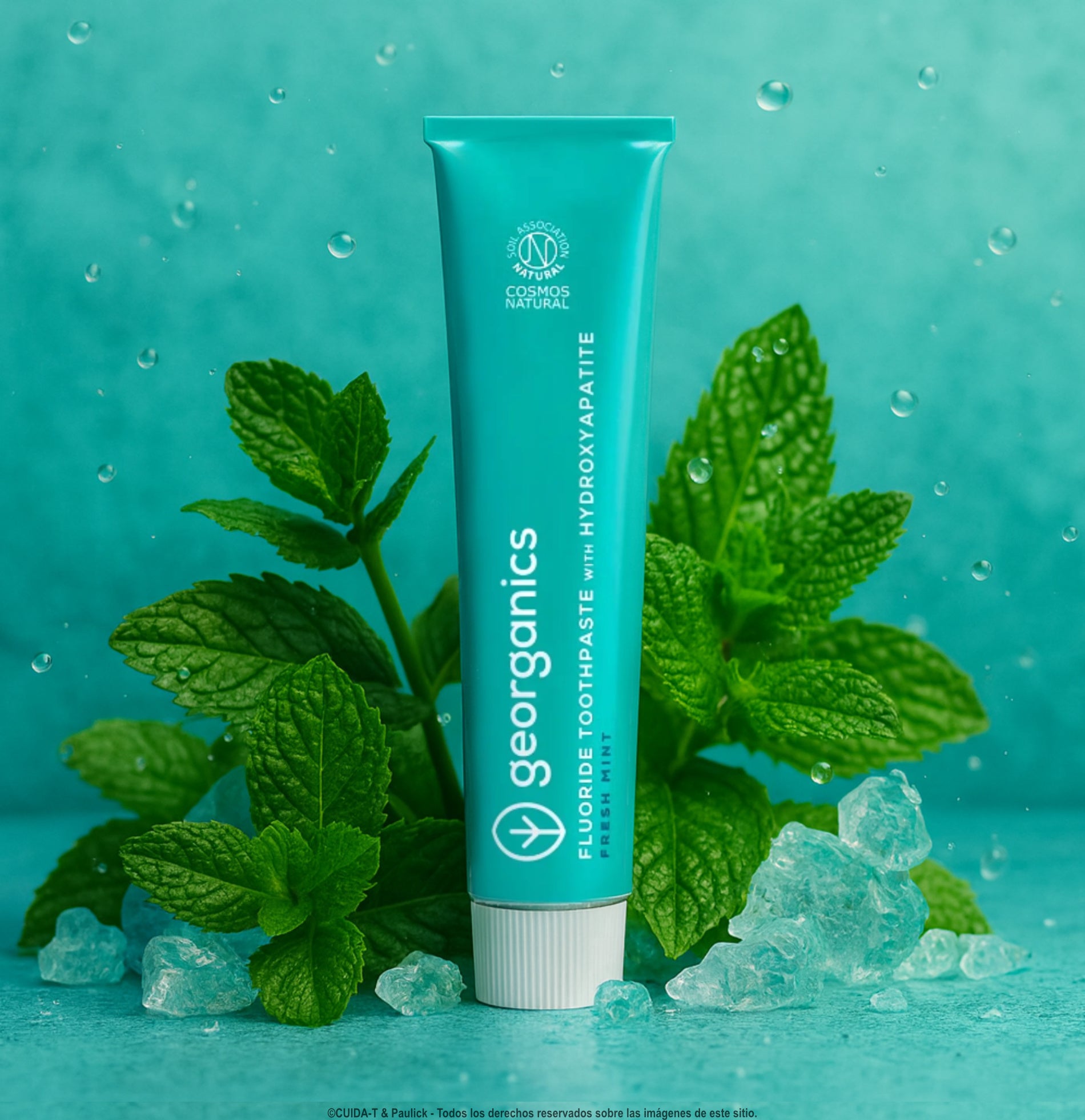 Pasta Dental con Hidroxiapatita & Menta