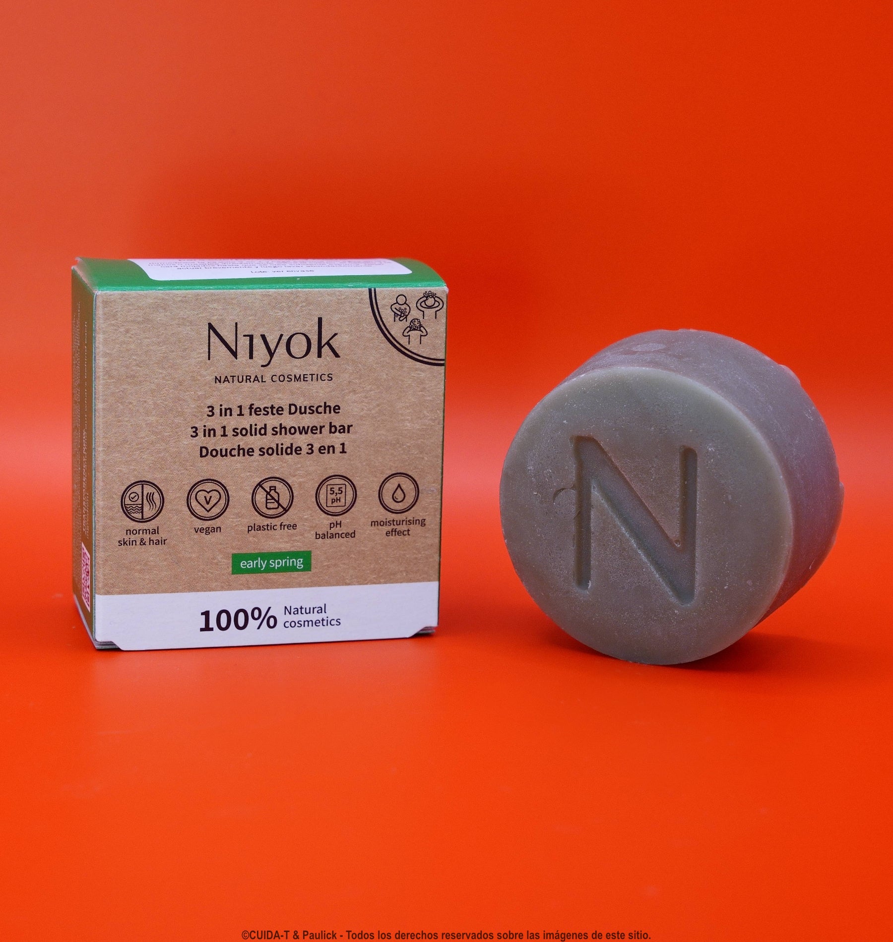 3-en-1 Dutxa sòlida Early Spring