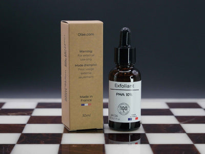 Exfoliante facial suave con PHA