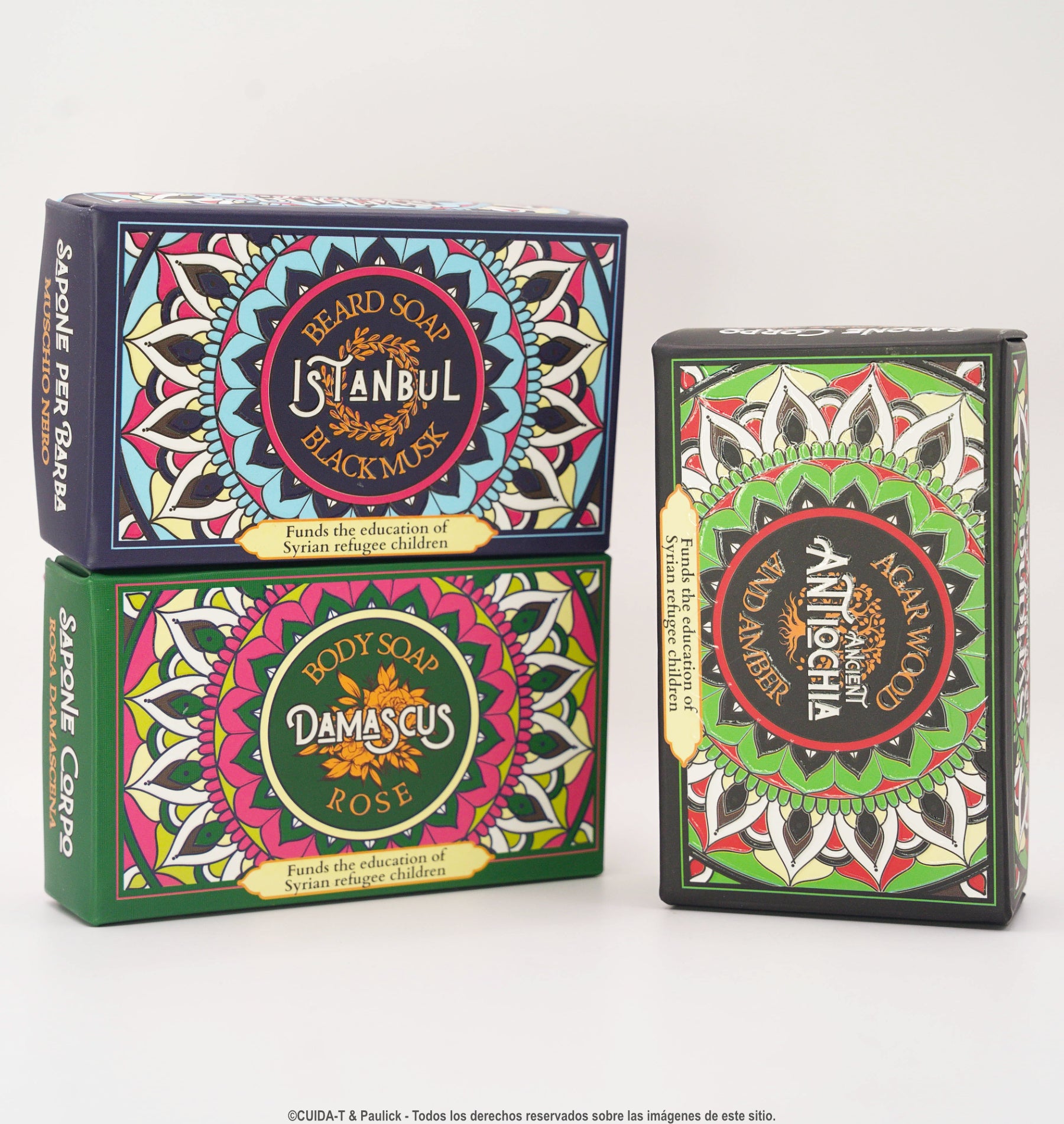 Jabón de Alepo: Rosa de Damasco