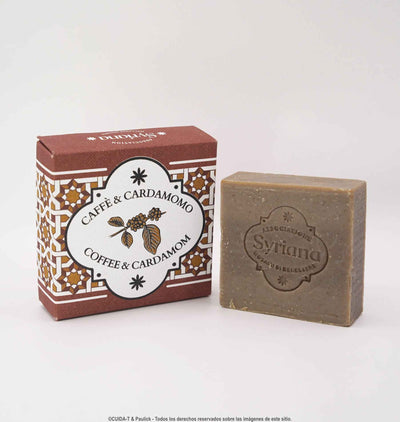Sabó 100% natural de cafè i cardamom