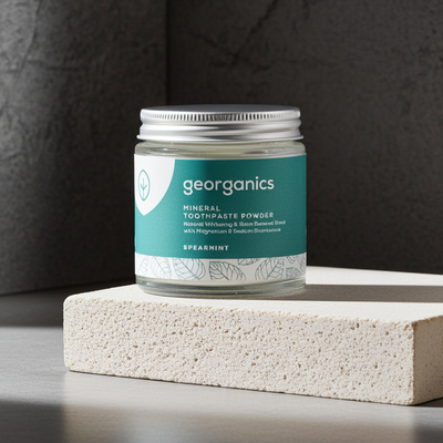 Pols dental blanquejador amb menta