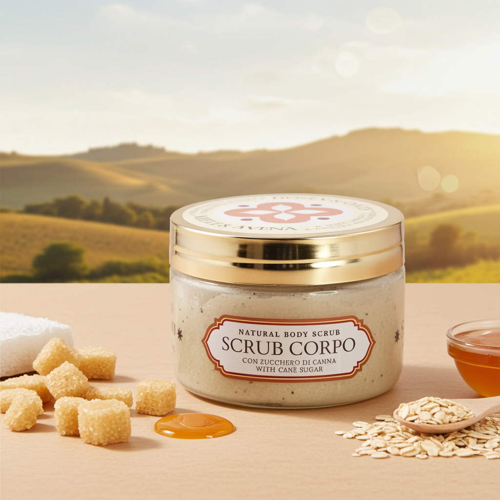 Exfoliant Corporal de Mel &amp; Civada