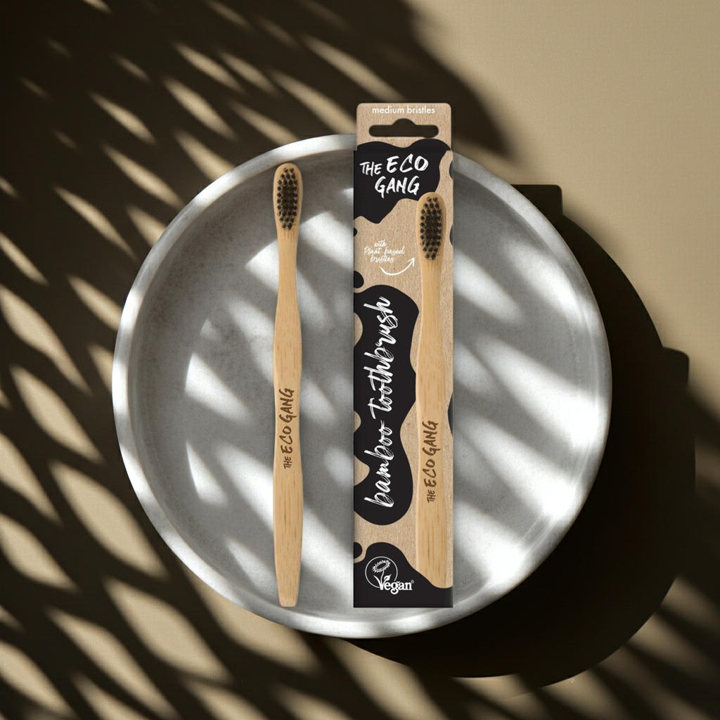 Cepillo de dientes de bambú eco