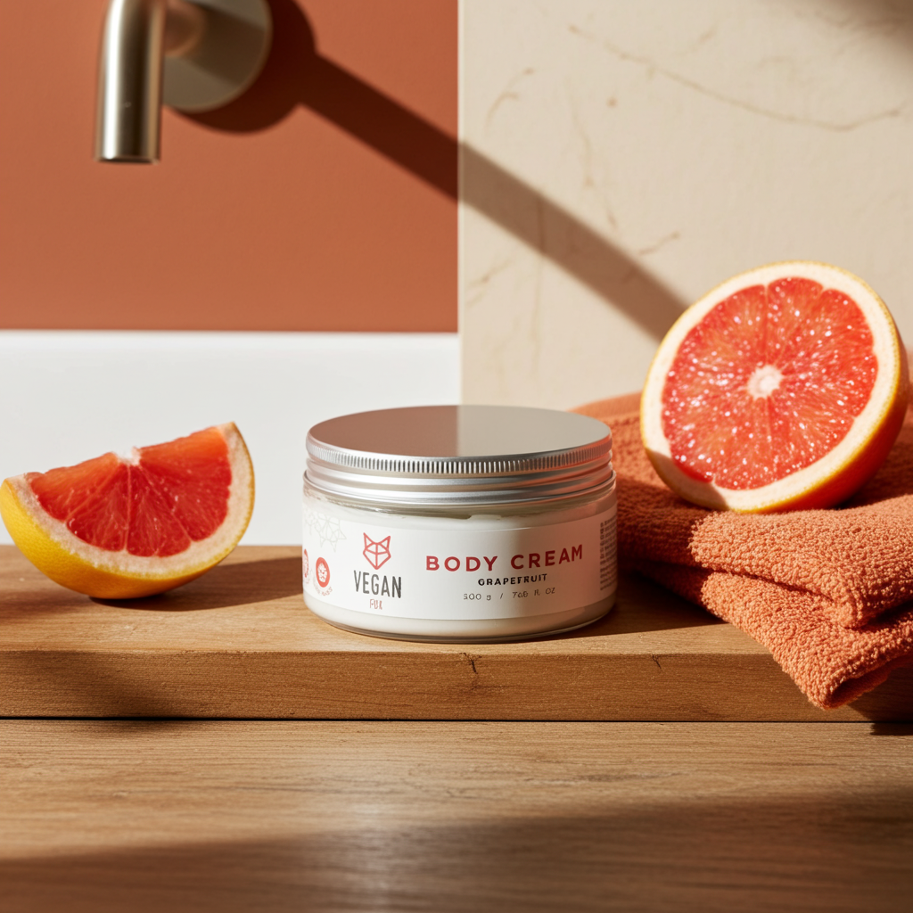 Crema corporal hidratante de pomelo