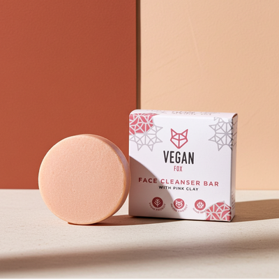 Limpiador facial sólido con arcilla rosa