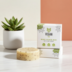 Exfoliant corporal sòlid de sucre i llavors de kiwi