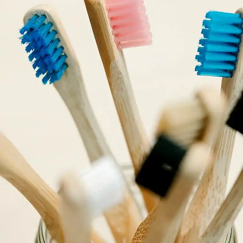 Cepillo de dientes bambú dureza media