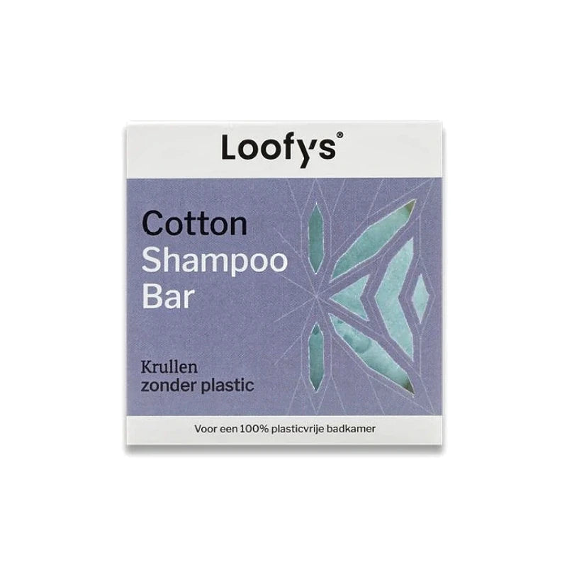 Champú sólido con aroma de algodón Loofy's