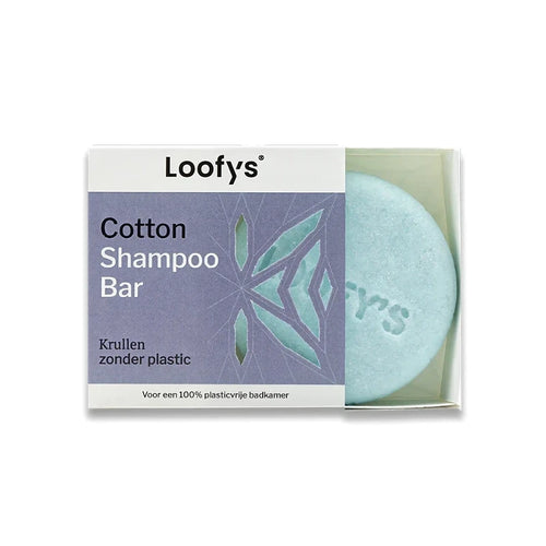 Champú sólido con aroma de algodón Loofy's