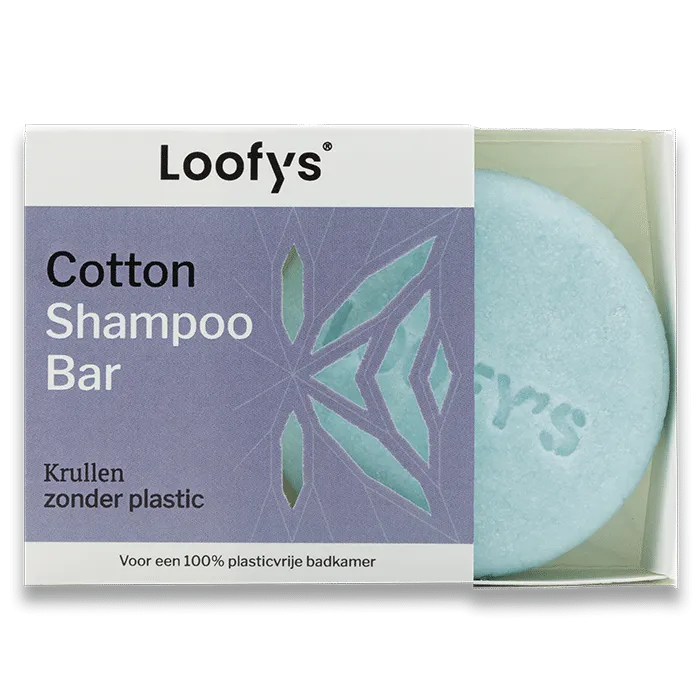 champú sólido aroma algodón Loofys