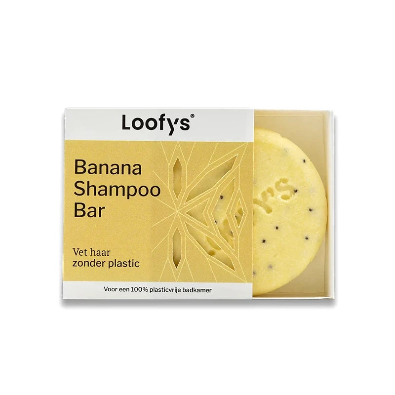 Champú sólido con aroma de banana Loofy's