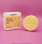 champú sólido aroma banana Loofys