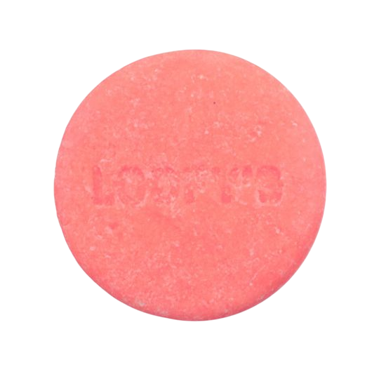 champú sólido aroma arándano rojo Loofys