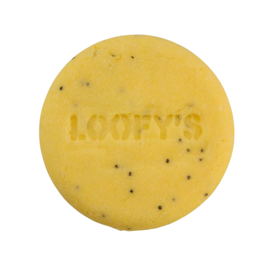 champú sólido aroma banana Loofys