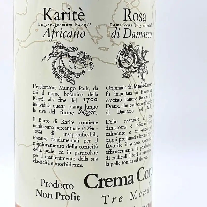 Crema croporal Tres mundos
