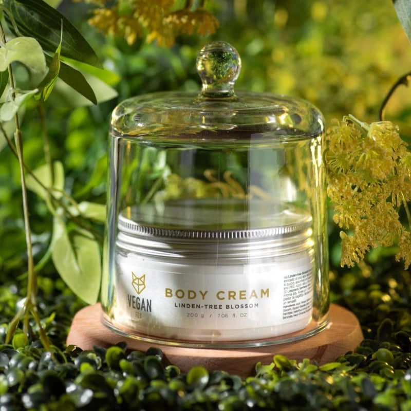 Crema corporal de flor de tilo Vegan Fox