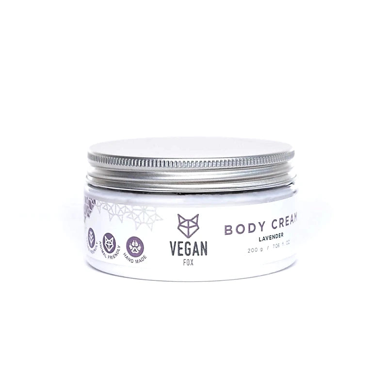 Crema corporal hidratante de lavanda