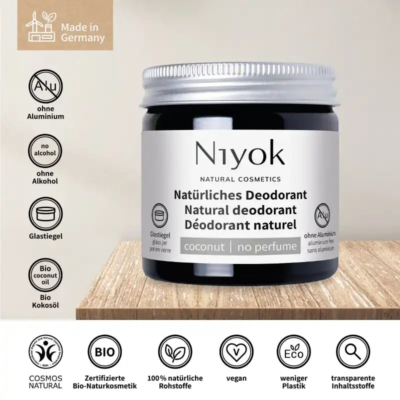 Natural cream deodorant Coconut
