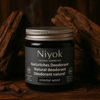 Natural cream deodorant Oriental wood
