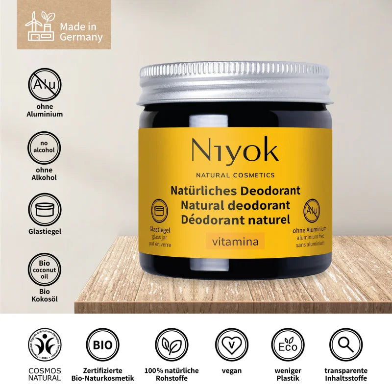 Desodorante natural en crema Vitamin