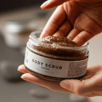 Exfoliante corporal de café tonificador Vegan Fox