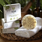 Exfoliante corporal sólido de azúcar y semillas de kiwi