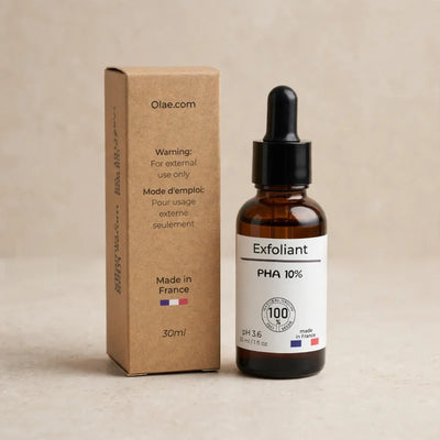 Exfoliante facial suave con PHA