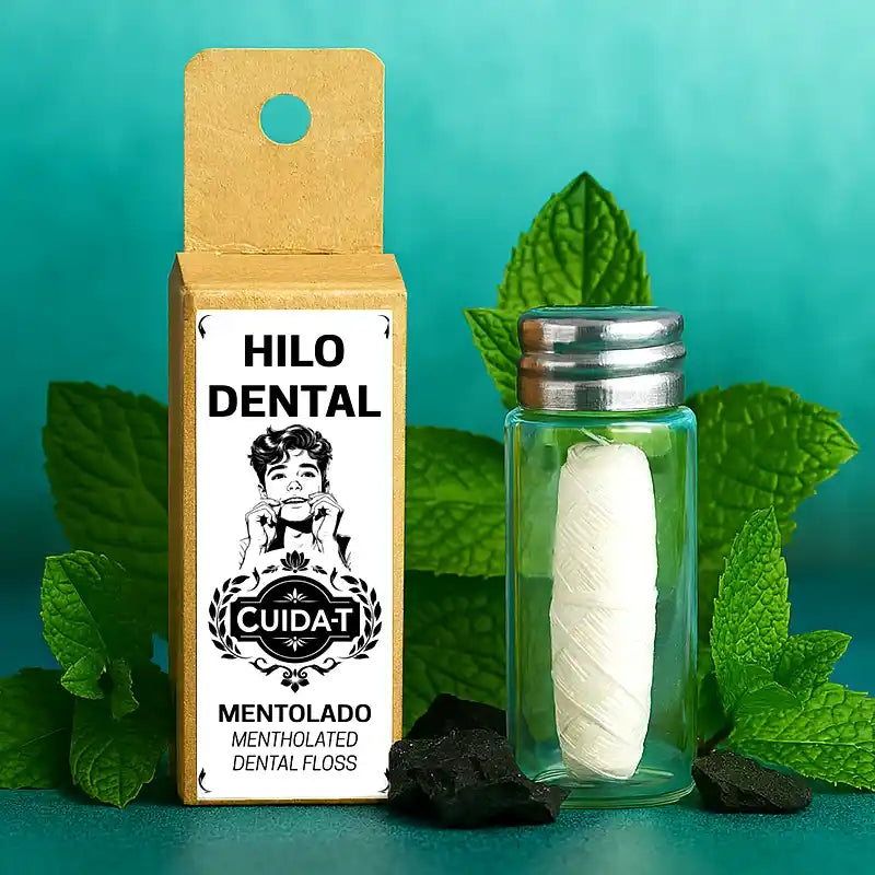 Hilo dental sabor menta