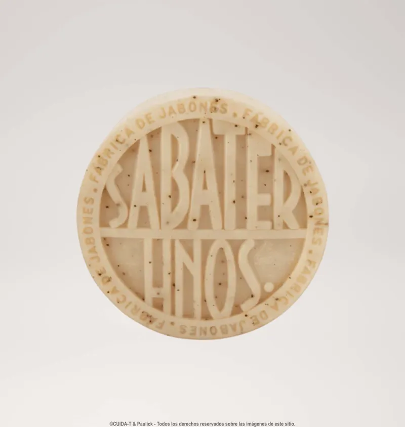 Jabón sólido 100g canela Sabater Hnos.