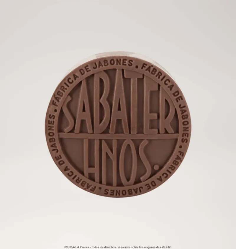 Jabón sólido 100g chocolate Sabater Hnos.