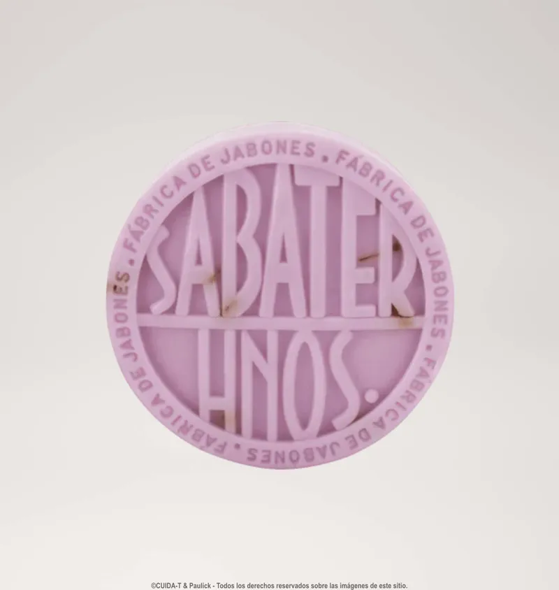 Jabón sólido 100g lavanda Sabater Hnos.
