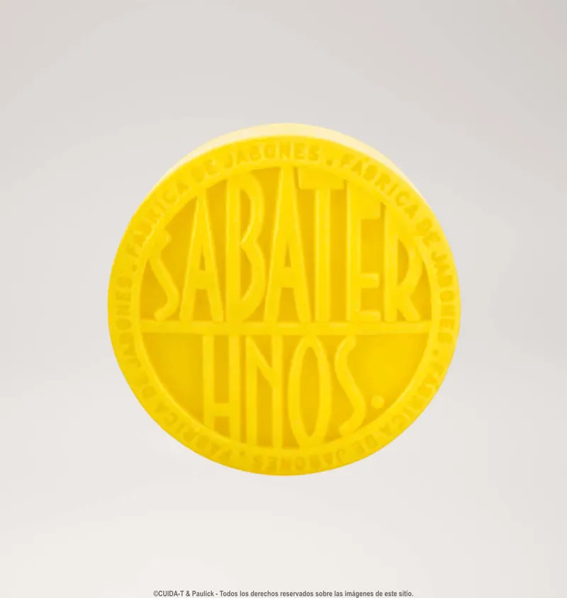 Jabón sólido 100g lemongrass Sabater Hnos.