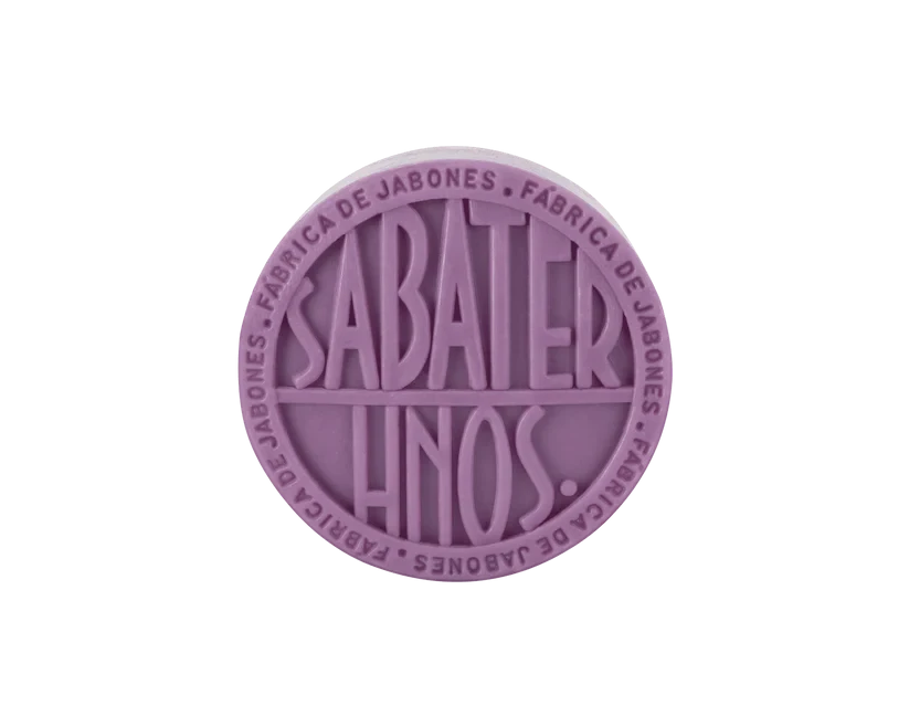 Jabón sólido 100g violeta Sabater Hnos.