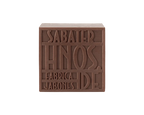 Jabón sólido chocolate Sabater Hnos.