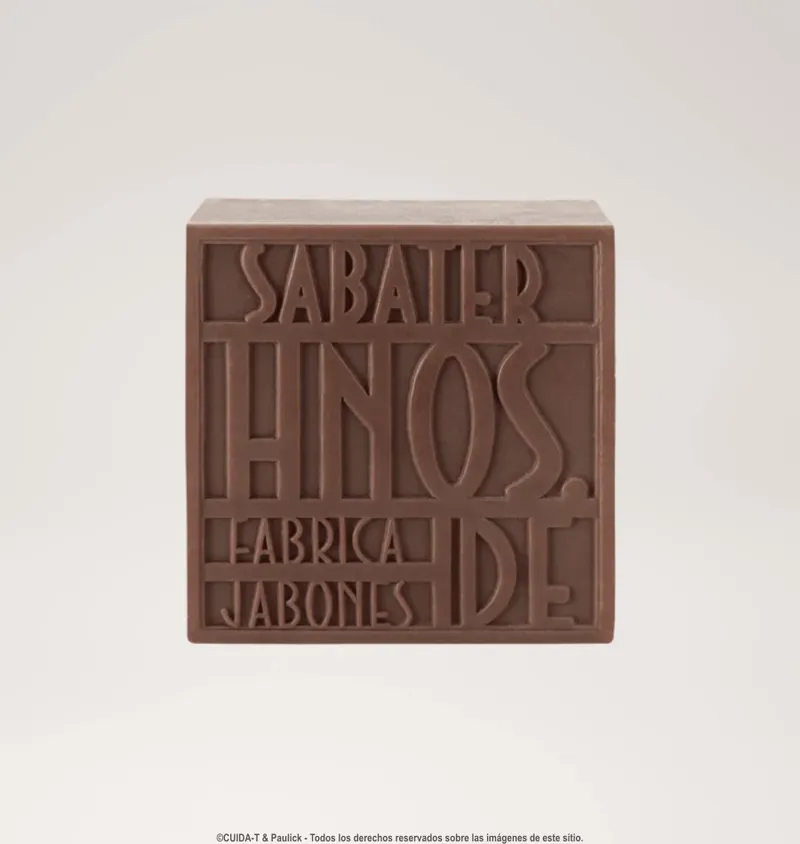 Jabón sólido chocolate Sabater Hnos.