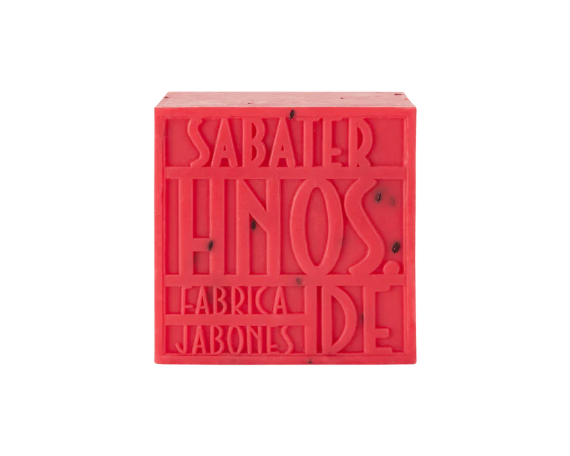 Jabón sólido fresa Sabater Hnos.