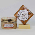Combo de miel y avena, exfoliante y jabón