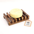 Jabonera de madera Palet menut bru
