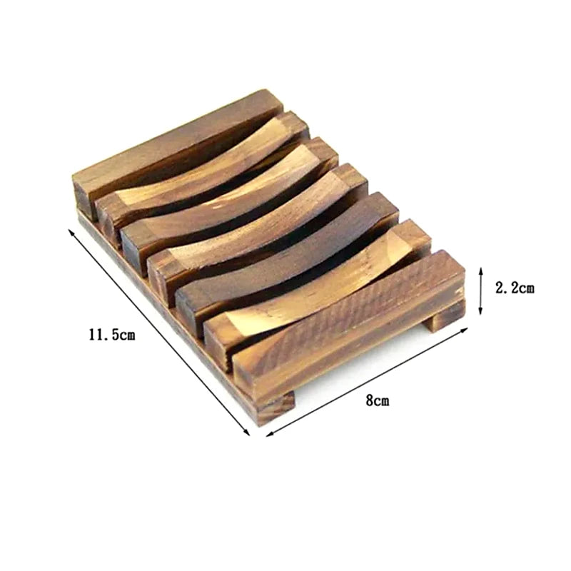 Jabonera de madera Palet menut bru