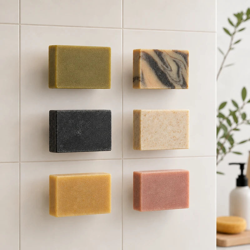 "fixasòlid" Magnetic soap dish