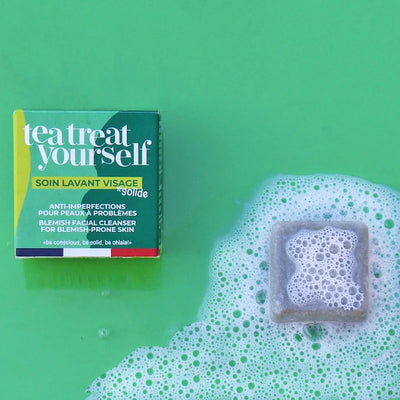 Limpiador facial syndet Capricho de té y árnica