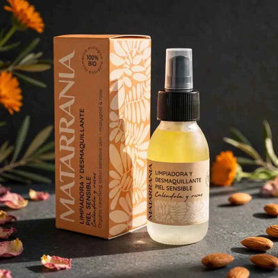 100% organic cleanser and makeup remover