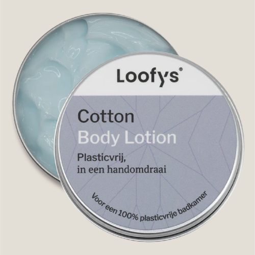 loción corporal aroma algodón Loofys