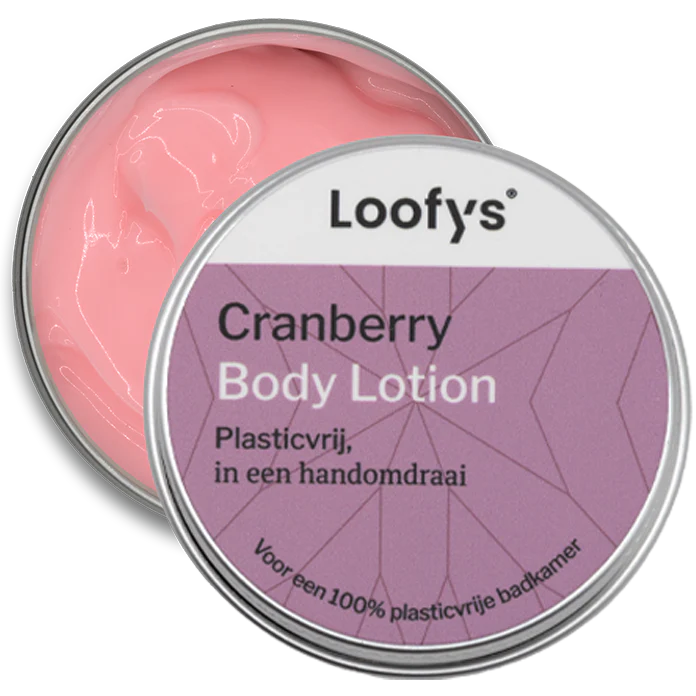 loción corporal con aroma de arándanos rojos Loofys