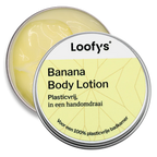 loción corporal aroma banana Loofys