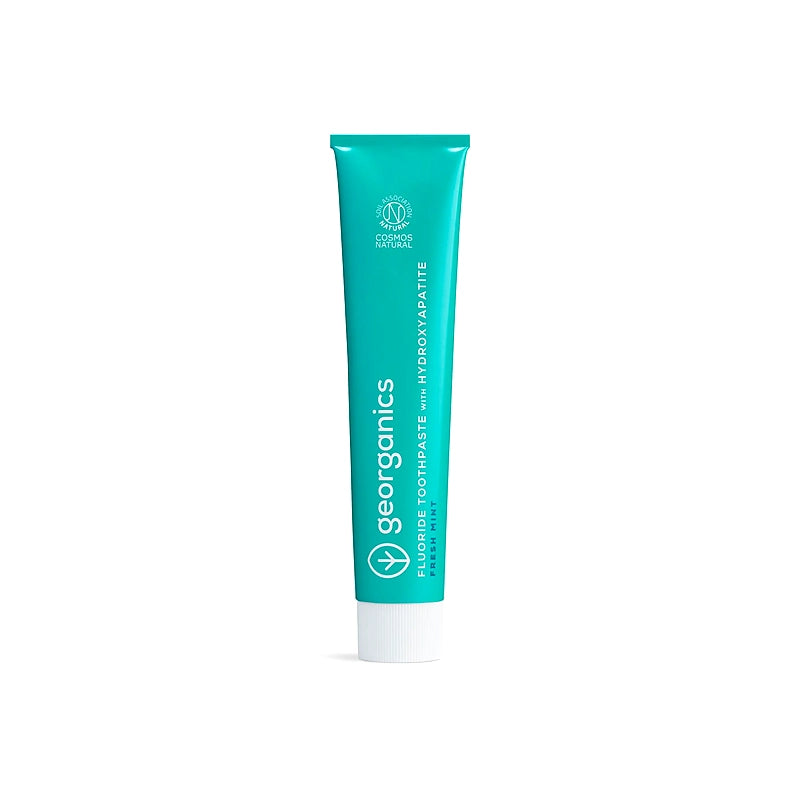 Pasta dental con hidroxiapatita y menta